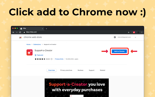 Support A Creator from Chrome web store to be run with OffiDocs Chromium online Support A Creator from Chrome web store to be run with OffiDocs Chromium online