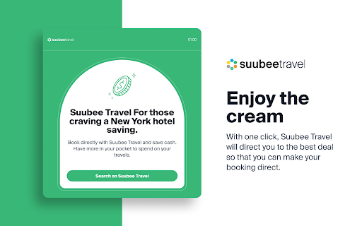 Suubee Travel from Chrome web store to be run with OffiDocs Chromium online Suubee Travel from Chrome web store to be run with OffiDocs Chromium online