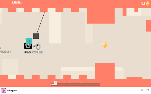 Swingers Game Swing through levels and reach the finish line! from Chrome web store to be run with OffiDocs Chromium online Swingers Game Swing through levels and reach the finish line! from Chrome web store to be run with OffiDocs Chromium online