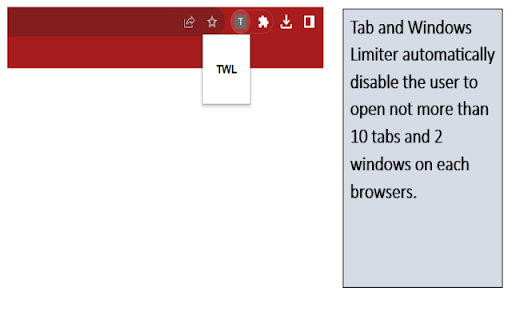 Tab and Window Limit from Chrome web store to be run with OffiDocs Chromium online Tab and Window Limit from Chrome web store to be run with OffiDocs Chromium online