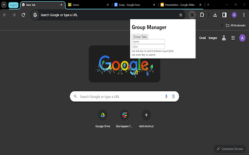 Tab Grouper from Chrome web store to be run with OffiDocs Chromium online Tab Grouper from Chrome web store to be run with OffiDocs Chromium online