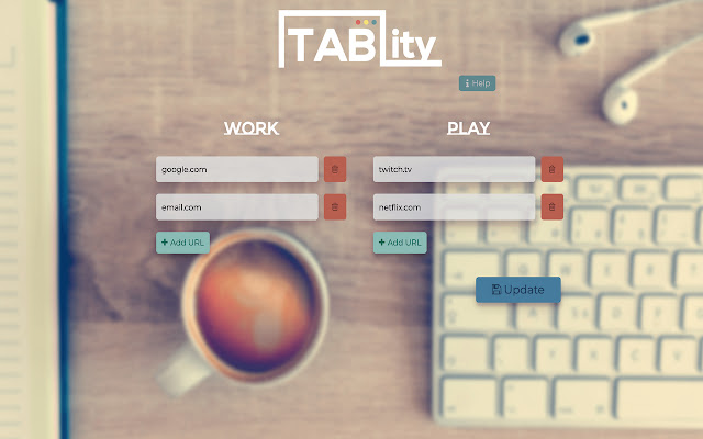 TABity Start quicker from Chrome web store to be run with OffiDocs Chromium online TABity Start quicker from Chrome web store to be run with OffiDocs Chromium online