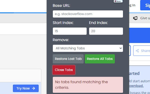 TabMaster Pro from Chrome web store to be run with OffiDocs Chromium online TabMaster Pro from Chrome web store to be run with OffiDocs Chromium online