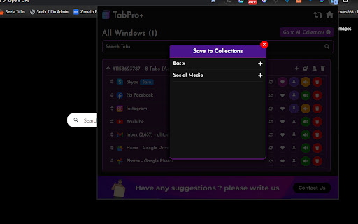 TabPro Plus : Your personal tab assistant by eHub from Chrome web store to be run with OffiDocs Chromium online TabPro Plus : Your personal tab assistant by eHub from Chrome web store to be run with OffiDocs Chromium online