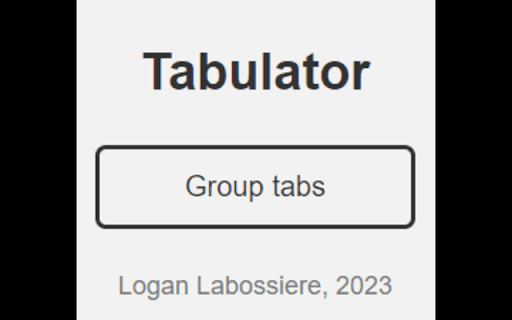 Tabulator from Chrome web store to be run with OffiDocs Chromium online Tabulator from Chrome web store to be run with OffiDocs Chromium online
