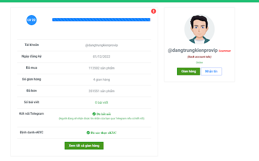 TapHoaMMO Scammer Tag from Chrome web store to be run with OffiDocs Chromium online TapHoaMMO Scammer Tag from Chrome web store to be run with OffiDocs Chromium online