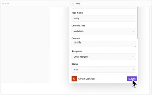 Taskly extension from Chrome web store to be run with OffiDocs Chromium online Taskly extension from Chrome web store to be run with OffiDocs Chromium online