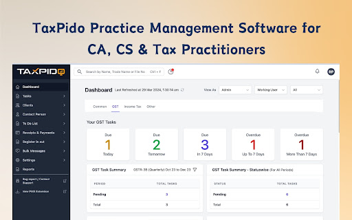 TaxPido PMS from Chrome web store to be run with OffiDocs Chromium online TaxPido PMS from Chrome web store to be run with OffiDocs Chromium online