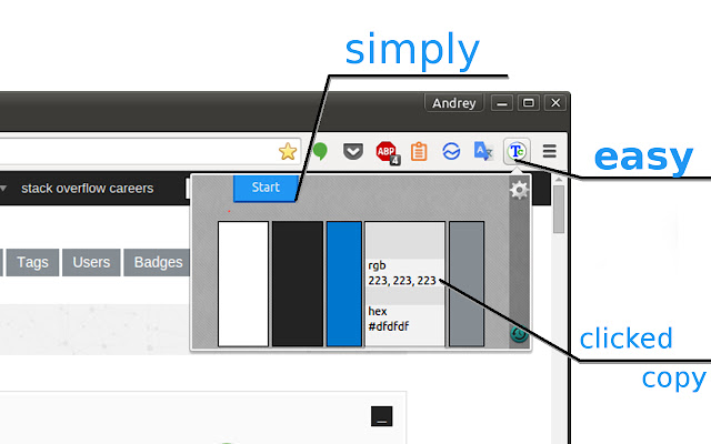 TColors from Chrome web store to be run with OffiDocs Chromium online TColors from Chrome web store to be run with OffiDocs Chromium online