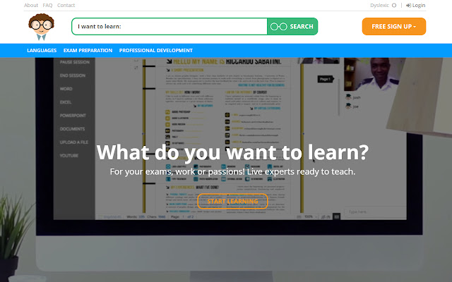 Teach Me Now Screen Sharing from Chrome web store to be run with OffiDocs Chromium online Teach Me Now Screen Sharing from Chrome web store to be run with OffiDocs Chromium online