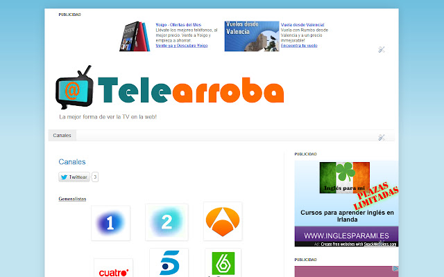 TELEARROBA! from Chrome web store to be run with OffiDocs Chromium online TELEARROBA! from Chrome web store to be run with OffiDocs Chromium online