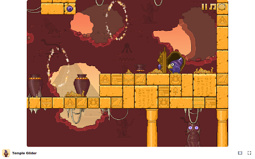 Temple Glider Game Soar through ancient tombs and avoid traps! from Chrome web store to be run with OffiDocs Chromium online Temple Glider Game Soar through ancient tombs and avoid traps! from Chrome web store to be run with OffiDocs Chromium online