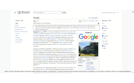 Text copy from Chrome web store to be run with OffiDocs Chromium online Text copy from Chrome web store to be run with OffiDocs Chromium online