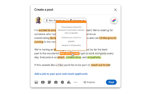 Textio for Chrome from Chrome web store to be run with OffiDocs Chromium online Textio for Chrome from Chrome web store to be run with OffiDocs Chromium online