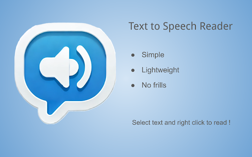 Text to Speech Reader from Chrome web store to be run with OffiDocs Chromium online Text to Speech Reader from Chrome web store to be run with OffiDocs Chromium online