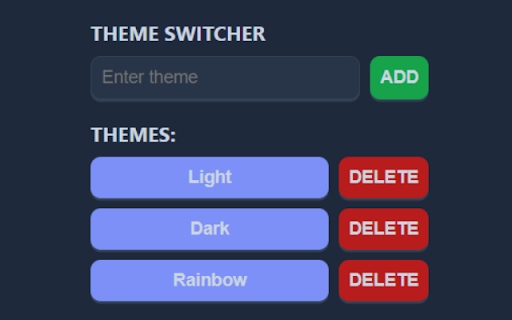 Theme Switcher from Chrome web store to be run with OffiDocs Chromium online Theme Switcher from Chrome web store to be run with OffiDocs Chromium online