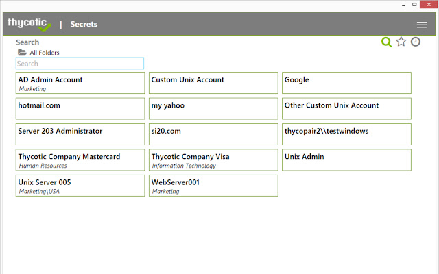 Thycotic PAM from Chrome web store to be run with OffiDocs Chromium online Thycotic PAM from Chrome web store to be run with OffiDocs Chromium online