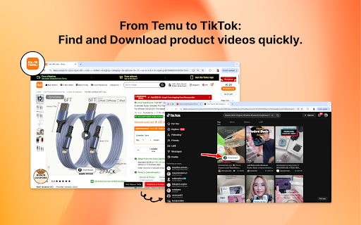 TikMiner: TikTok Video Downloader for Dropship from Chrome web store to be run with OffiDocs Chromium online TikMiner: TikTok Video Downloader for Dropship from Chrome web store to be run with OffiDocs Chromium online