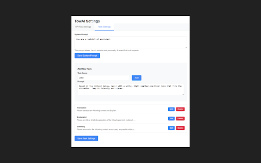TowAI from Chrome web store to be run with OffiDocs Chromium online TowAI from Chrome web store to be run with OffiDocs Chromium online