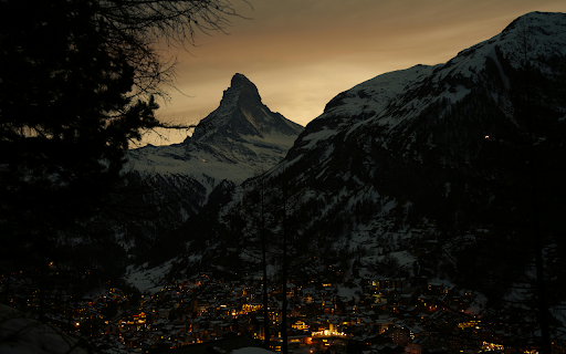 Town in a Mountain Valley at Night from Chrome web store to be run with OffiDocs Chromium online Town in a Mountain Valley at Night from Chrome web store to be run with OffiDocs Chromium online
