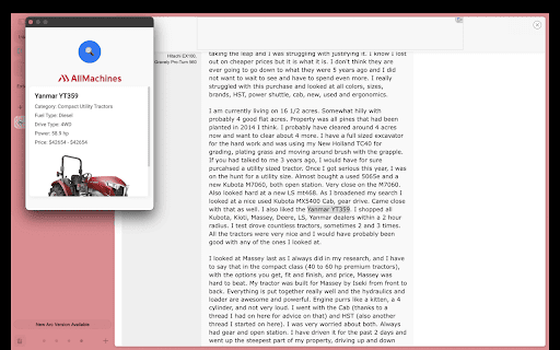 Tractor Details Fetcher from Chrome web store to be run with OffiDocs Chromium online Tractor Details Fetcher from Chrome web store to be run with OffiDocs Chromium online