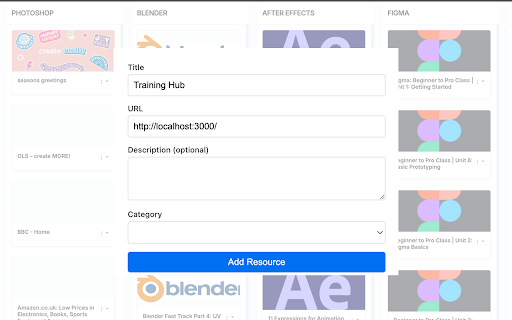 Training Hub Resource Adder from Chrome web store to be run with OffiDocs Chromium online Training Hub Resource Adder from Chrome web store to be run with OffiDocs Chromium online