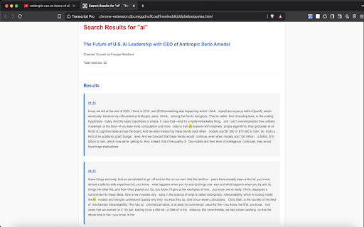 Transcript Pro from Chrome web store to be run with OffiDocs Chromium online Transcript Pro from Chrome web store to be run with OffiDocs Chromium online