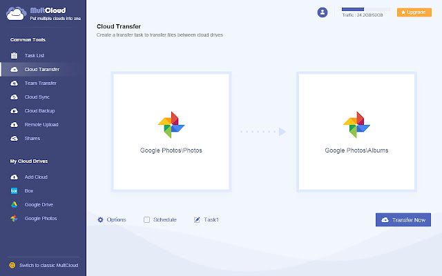 Transfer Google Photos to another Account from Chrome web store to be run with OffiDocs Chromium online Transfer Google Photos to another Account from Chrome web store to be run with OffiDocs Chromium online