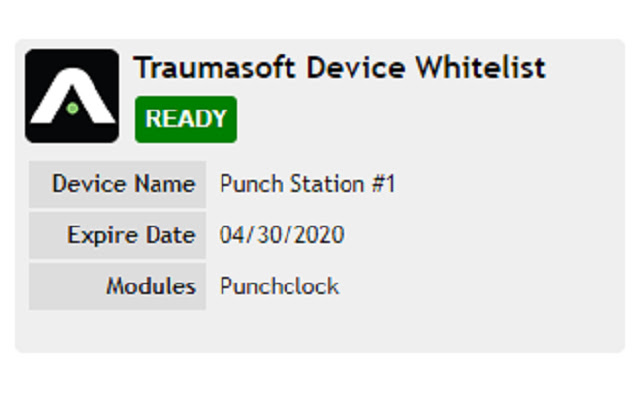 Traumasoft Device Whitelist from Chrome web store to be run with OffiDocs Chromium online Traumasoft Device Whitelist from Chrome web store to be run with OffiDocs Chromium online