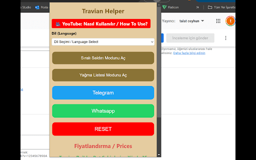 Travian Helper Bot 2024 from Chrome web store to be run with OffiDocs Chromium online Travian Helper Bot 2024 from Chrome web store to be run with OffiDocs Chromium online