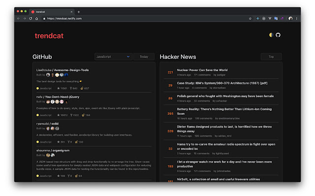Trendcat from Chrome web store to be run with OffiDocs Chromium online Trendcat from Chrome web store to be run with OffiDocs Chromium online