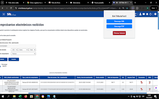 TribuTafacil XML from Chrome web store to be run with OffiDocs Chromium online TribuTafacil XML from Chrome web store to be run with OffiDocs Chromium online