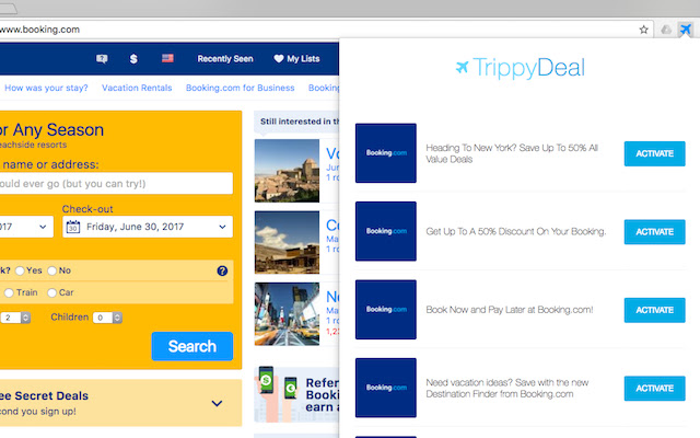 Trippy Deal from Chrome web store to be run with OffiDocs Chromium online Trippy Deal from Chrome web store to be run with OffiDocs Chromium online