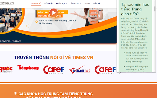 Trung tâm tiếng Trung Times Vn from Chrome web store to be run with OffiDocs Chromium online Trung tâm tiếng Trung Times Vn from Chrome web store to be run with OffiDocs Chromium online
