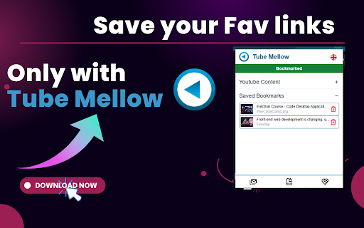 Tube Mellow from Chrome web store to be run with OffiDocs Chromium online Tube Mellow from Chrome web store to be run with OffiDocs Chromium online