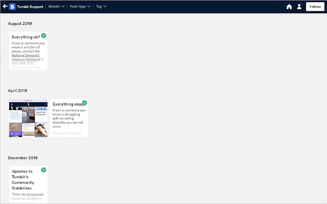 Tumblr personal post highlighter from Chrome web store to be run with OffiDocs Chromium online Tumblr personal post highlighter from Chrome web store to be run with OffiDocs Chromium online