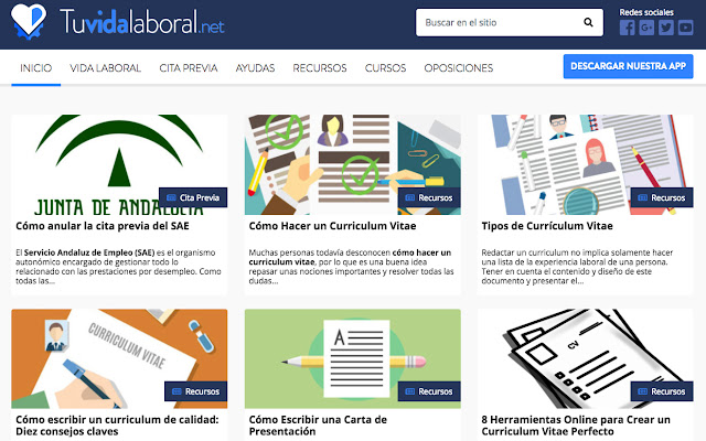 Tu Vida Laboral from Chrome web store to be run with OffiDocs Chromium online Tu Vida Laboral from Chrome web store to be run with OffiDocs Chromium online