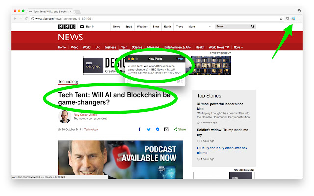 Tweetbot Me! from Chrome web store to be run with OffiDocs Chromium online Tweetbot Me! from Chrome web store to be run with OffiDocs Chromium online