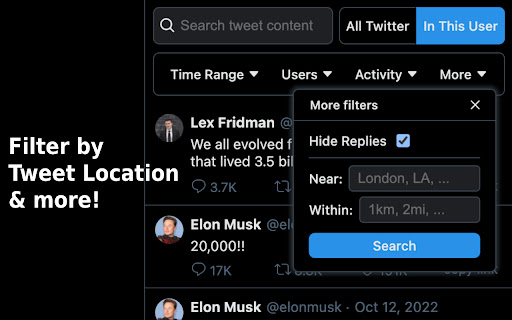 tweetQ — Enhanced Twitter Search from Chrome web store to be run with OffiDocs Chromium online tweetQ — Enhanced Twitter Search from Chrome web store to be run with OffiDocs Chromium online