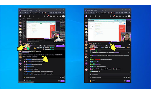 Twitchat Mobile View from Chrome web store to be run with OffiDocs Chromium online Twitchat Mobile View from Chrome web store to be run with OffiDocs Chromium online