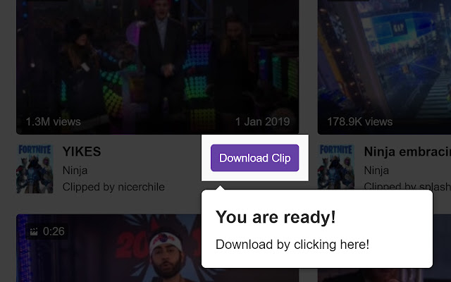 Twitch Clip Downloader 2020 from Chrome web store to be run with OffiDocs Chromium online Twitch Clip Downloader 2020 from Chrome web store to be run with OffiDocs Chromium online