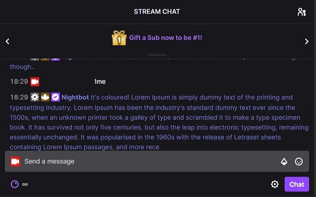 Twitch Colour Me Chat from Chrome web store to be run with OffiDocs Chromium online Twitch Colour Me Chat from Chrome web store to be run with OffiDocs Chromium online