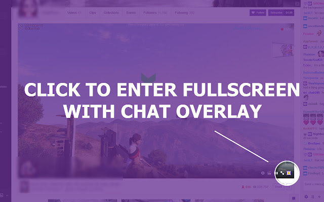 Twitch Fullscreen Plus from Chrome web store to be run with OffiDocs Chromium online Twitch Fullscreen Plus from Chrome web store to be run with OffiDocs Chromium online