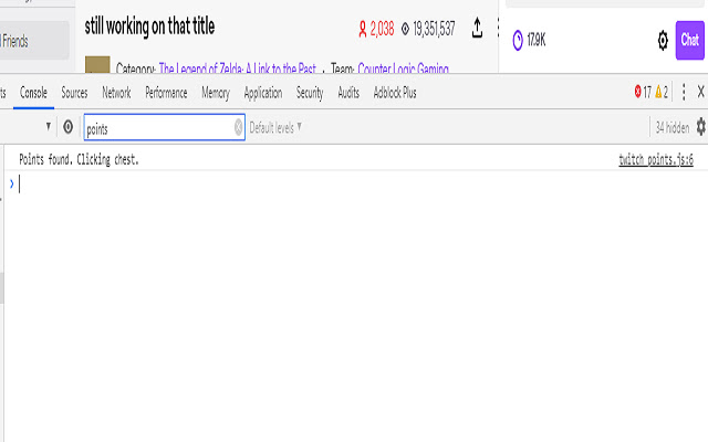 Twitch Points Chest Clicker from Chrome web store to be run with OffiDocs Chromium online Twitch Points Chest Clicker from Chrome web store to be run with OffiDocs Chromium online