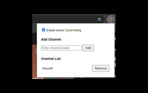 Twitch Viewer Count Hider from Chrome web store to be run with OffiDocs Chromium online Twitch Viewer Count Hider from Chrome web store to be run with OffiDocs Chromium online