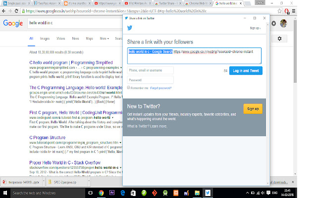 Twitter Share from Chrome web store to be run with OffiDocs Chromium online Twitter Share from Chrome web store to be run with OffiDocs Chromium online