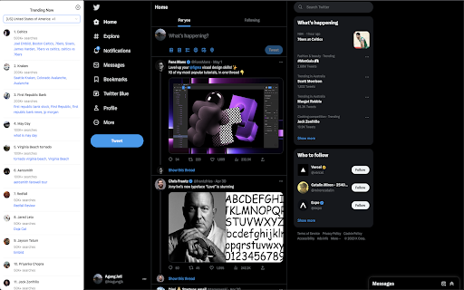 Twitter with Google Trends from Chrome web store to be run with OffiDocs Chromium online Twitter with Google Trends from Chrome web store to be run with OffiDocs Chromium online