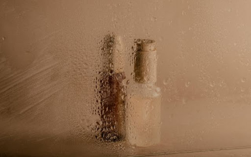 Two Skincare Bottles in a Steamy Mirror Reflection from Chrome web store to be run with OffiDocs Chromium online Two Skincare Bottles in a Steamy Mirror Reflection from Chrome web store to be run with OffiDocs Chromium online