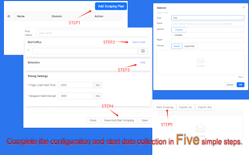 TYD Web Scraper Free, Easy Data Extraction from Chrome web store to be run with OffiDocs Chromium online TYD Web Scraper Free, Easy Data Extraction from Chrome web store to be run with OffiDocs Chromium online