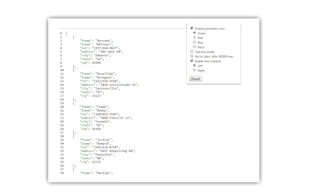 Ultra Fast JSON Viewer from Chrome web store to be run with OffiDocs Chromium online Ultra Fast JSON Viewer from Chrome web store to be run with OffiDocs Chromium online
